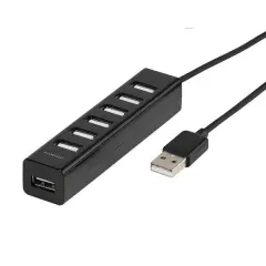 USB 2.0 HUB 7 PORT VIVANCO ITUSBHUB7PWR