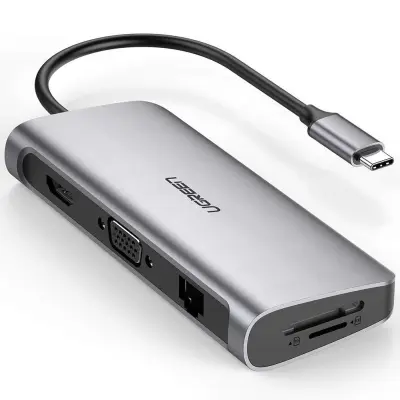 UGREEN 9v1 USB-C priklopna postaja