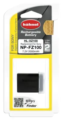 LI-ION NP-FZ100/HL-XZ100HAHNEL BATERIJA ZA SONY