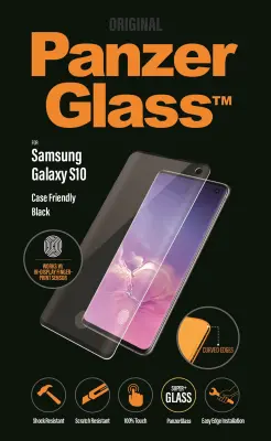 PANZERGLASS GALAXY S10 CFBLACK FINGERPRINT