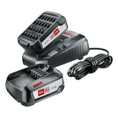 BOSCH 18 V začetni komplet: 2x PBA 2,5 Ah + AL 1830 CV