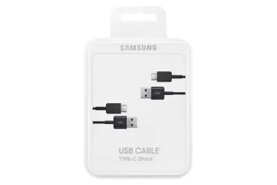 SAMSUNG 2X podatkovni kabel TYPE-C 1.5M črn