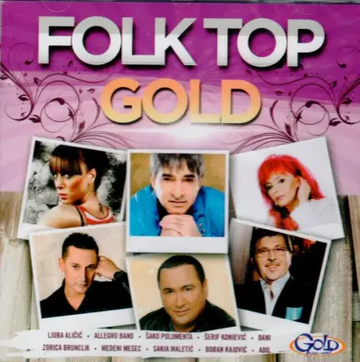 FOLK TOP GOLD - RAZLIČNI