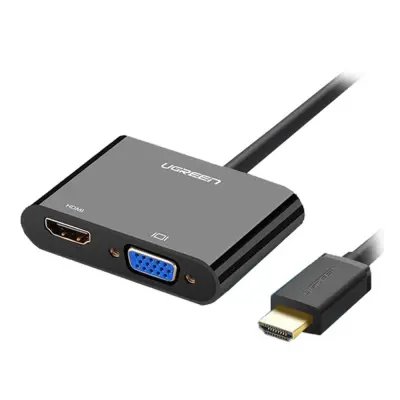 UGREEN HDMI na VGA+HDMI adapter