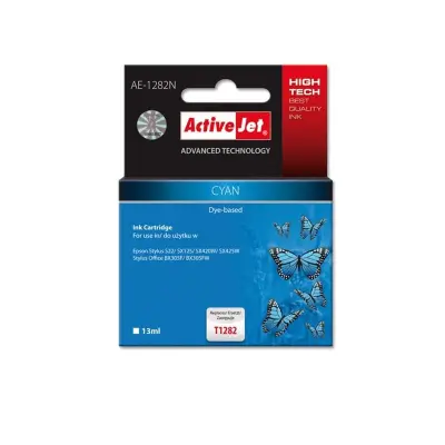 ACTIVEJET EPSON T1282 CYAN KOMPATIBILNA KARTUŠA