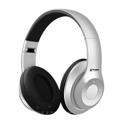 XPLORE XP5910 BT FM/SD brezžične slušalke sive
