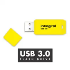 INTEGRAL NEON 16GB USB3.0 RUMEN SPOMINSKI KLJUČEK