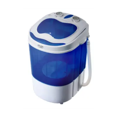 Adler mini pralni stroj s spin funkcijo primeren za kampiranje