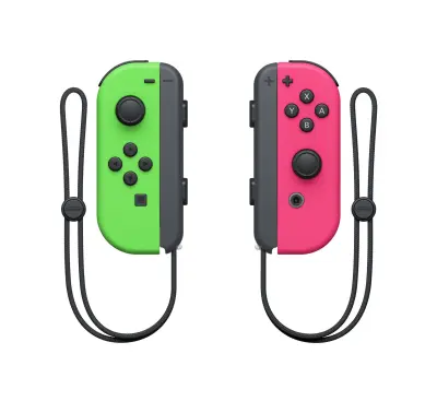 NINTENDO SWITCH Joy-Con Pair Neon Green / Pink kontroler