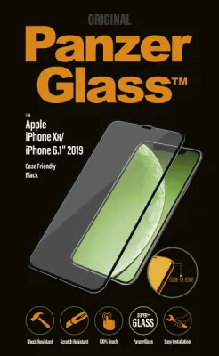 PANZERGLASS  APPLE IPHONE 11/XR CF BLACK
