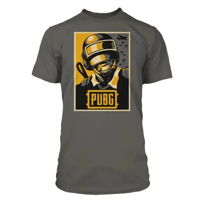 PUBG HOPE POSTER PREMIUM CHARCOAL MAJICA T JINX XL