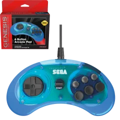 SEGA MegaDrive MINI 6-B Blue kontroler