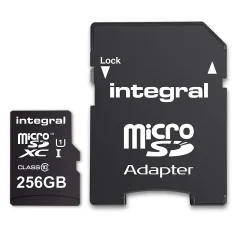 256GB MICROSDXC CLASS 10 SPOMINSKA KARTIC INTEGRAL