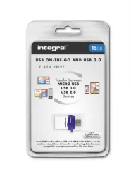 16GB MICRO FUSION USB3.0 OTG KLJUČ INTEGRAL