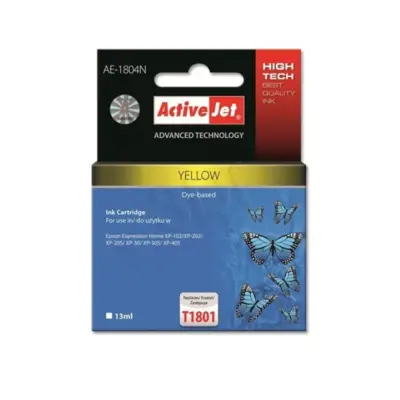 RUMENO ČRNILO EPSON T1804 ACTIVEJET