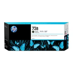 HP 728 mat črna kartuša