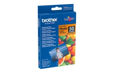 PAPIR GLOSSY 10X15CM. 260 G/M2 BROTHER