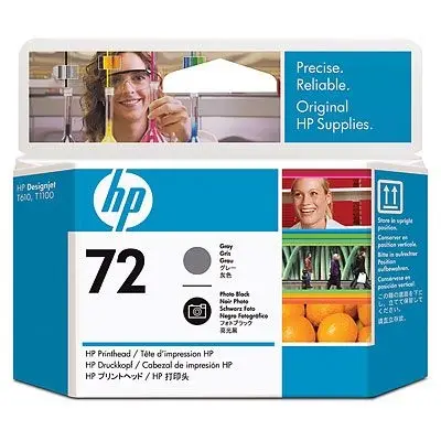 HP 72 siva in črna foto kartuša