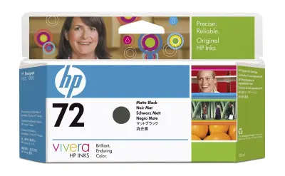 HP 72 mat črna kartuša