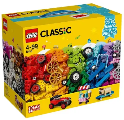 Lego Classic Kocke na kolesih - 10715