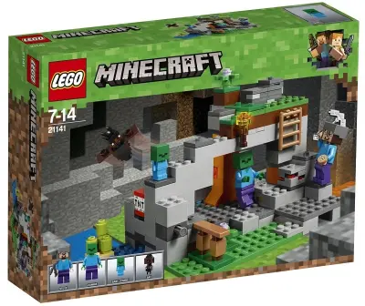 Lego Minecraft Votlina zombijev - 21141