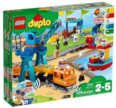 LEGO DUPLO 10875 Tovorni vlak