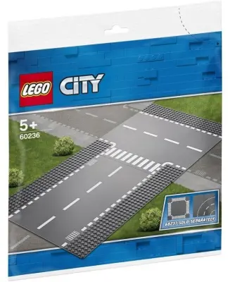 Lego City Ravni cestni odseki in T-križišča - 60236