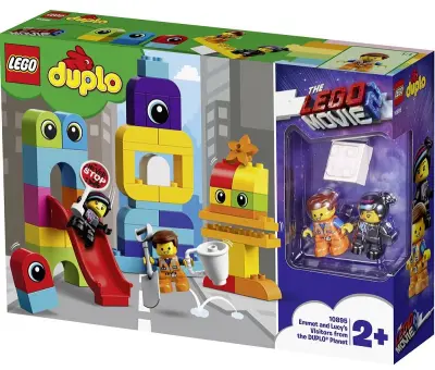 Lego Duplo Obiskovalci Emmeta in Lucy z DUPLO® Planeta - 10895