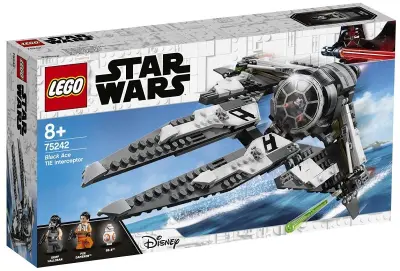 Lego Star Wars TIE prestreznik Črni as - 75242