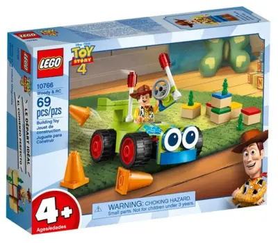 Lego Juniors Jelko in avt omobilček - 10766
