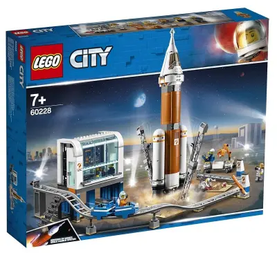Lego City Raketa za dolge vesoljske polete in nadzorni center - 60228