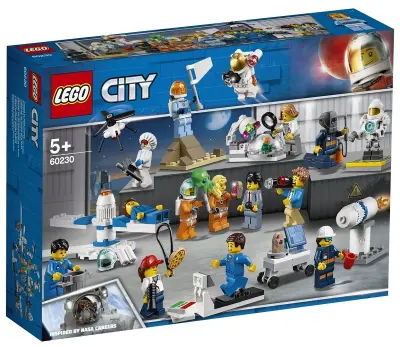 Lego CITY 60230 Raziskovanje in razvoj vesoljske tehnologije - komplet minifigur