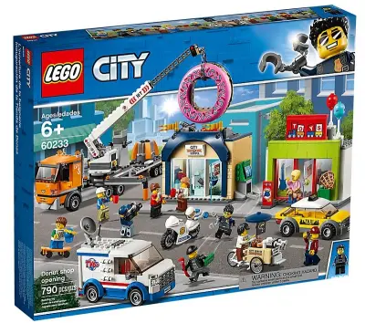 Lego City Otvoritev slaščičarne s krofi - 60233