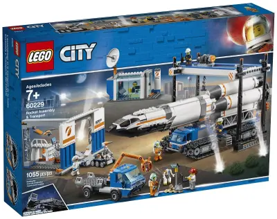 Lego City Sestavljanje in transport rakete - 60229