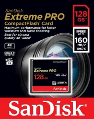 SanDisk 128GB Compact Fla sh Ex