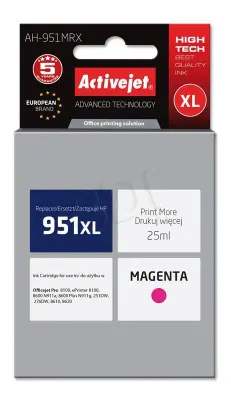 ACTIVEJET HP CN047AE 951XL magenta črnilo