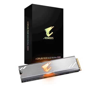 GIGABYTE AORUS RGB M.2 NVME SSD 256GB trdi disk