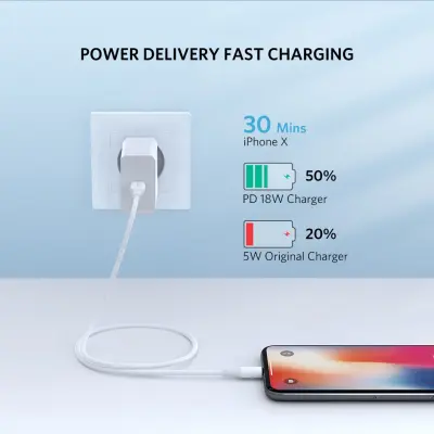Ugreen USB-C na Lightning MFi kabel 1m