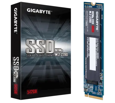 GIGABYTE 512GB SSD NVMe M.2 vgradni disk