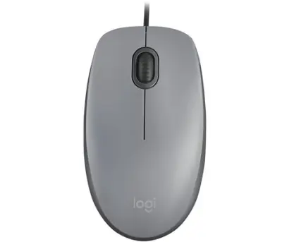 LOGITECH M110, miška, siva