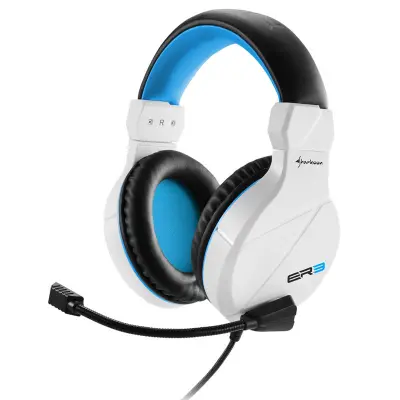 SHARKOON Rush ER3 bele gaming slušalke z mikrofonom