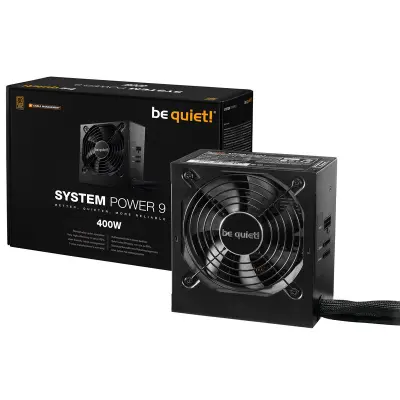 BE QUIET! System Power 9 400W CM (BN300) 80Plus bronze modularni napajalnik
