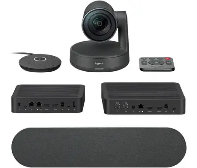 LOGITECH Rally Ultra-HD C onferenceCam - BLACK - USB - PLUGC - EMEA - EU
