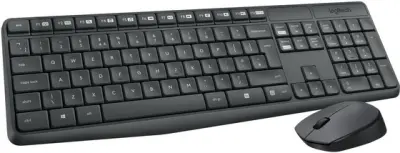 LOGITECH MK235 US, brezžični komplet tipkovnice in miške