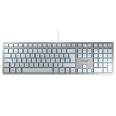 CHERRY KC 6000 Slim srebrna/USB/UK-SLO tipkovnica