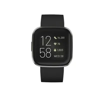 FITBIT Versa 2 (NFC) - Black/Carbon pametna ura