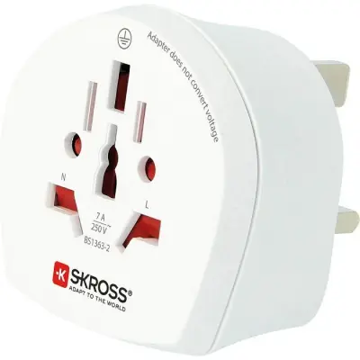 Skross adapter World to UK