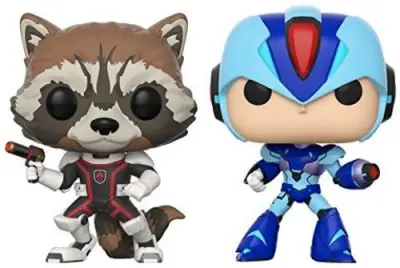FUNKO POP! VINYL 2-PACK: CAPCOM VS. MARVEL: ROCKET VS MEGAMAN X