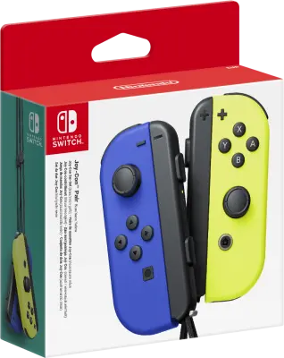 NINTENDO SWITCH Joy-Con Pair Blue - Neon Yellow kontroler