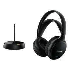 PHILIPS SHC5200 brezžične TV slušalke črne